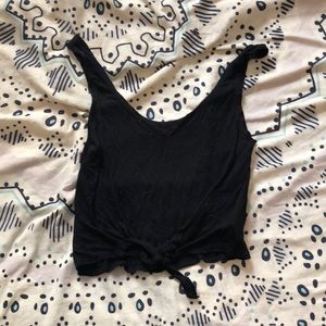 Urban outfitters tie up crop tank